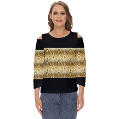 Digitaldesign Cut Out Wide Sleeve Top