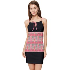 Digitaldesign Summer Tie Front Dress