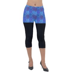 Digitaldesign Lightweight Velour Capri Leggings  by Sparkle