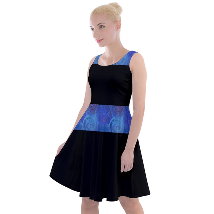 Digitaldesign Knee Length Skater Dress