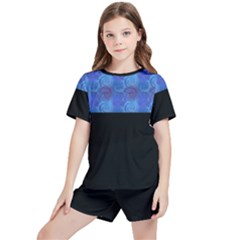 Digitaldesign Kids  Tee And Sports Shorts Set