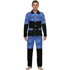 Digitaldesign Men s Long Sleeve Velvet Pocket Pajamas Set