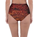 Red Waves Flow Series 2 Reversible High-Waist Bikini Bottoms View2