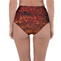 Red Waves Flow Series 2 Reversible High-Waist Bikini Bottoms View4