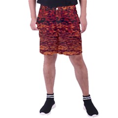 Red Waves Flow Series 2 Men s Pocket Shorts