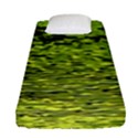 Green Waves Flow Series 1 Fitted Sheet (Single Size) View1