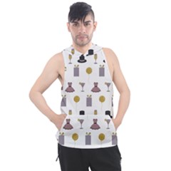 Shiny New Year Things Men s Sleeveless Hoodie by SychEva