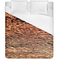 Orange  Waves Flow Series 1 Duvet Cover (california King Size) by DimitriosArt