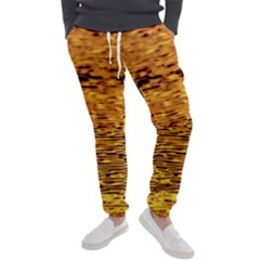 Gold Waves Flow Series 1 Men s Jogger Sweatpants by DimitriosArt