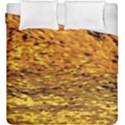 Gold Waves Flow Series 1 Duvet Cover Double Side (King Size) View1