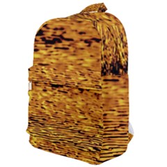 Gold Waves Flow Series 1 Classic Backpack by DimitriosArt