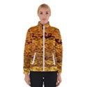 Gold Waves Flow Series 1 Women s Bomber Jacket View1