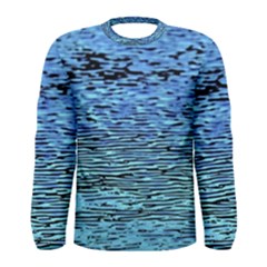 Blue Waves Flow Series 2 Men s Long Sleeve Tee by DimitriosArt