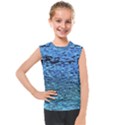 Blue Waves Flow Series 2 Kids  Mesh Tank Top View1