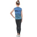 Blue Waves Flow Series 2 Kids  Mesh Tank Top View2