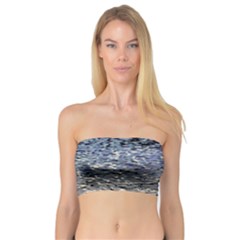 Silver Waves Flow Series 1 Bandeau Top by DimitriosArt