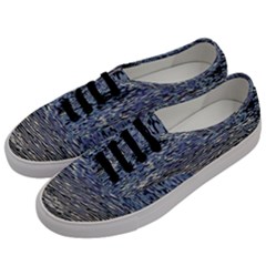 Silver Waves Flow Series 1 Men s Classic Low Top Sneakers by DimitriosArt