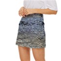 Silver Waves Flow Series 1 Mini Front Wrap Skirt View2