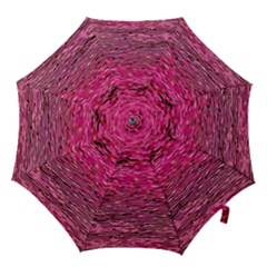 Pink  Waves Flow Series 1 Hook Handle Umbrellas (medium) by DimitriosArt