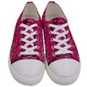 Pink  Waves Flow Series 1 Women s Low Top Canvas Sneakers View1