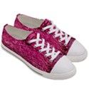 Pink  Waves Flow Series 1 Women s Low Top Canvas Sneakers View3