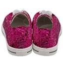 Pink  Waves Flow Series 1 Women s Low Top Canvas Sneakers View4