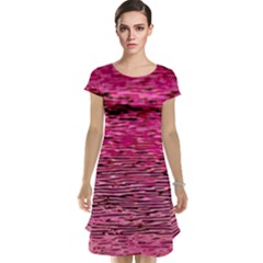 Pink  Waves Flow Series 1 Cap Sleeve Nightdress by DimitriosArt