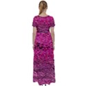 Pink  Waves Flow Series 1 High Waist Short Sleeve Maxi Dress View2