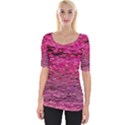 Pink  Waves Flow Series 1 Wide Neckline Tee View1