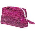 Pink  Waves Flow Series 1 Wristlet Pouch Bag (Large) View2