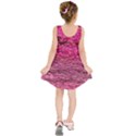 Pink  Waves Flow Series 1 Kids  Sleeveless Dress View2