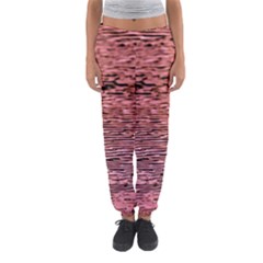 Pink  Waves Flow Series 2 Women s Jogger Sweatpants by DimitriosArt