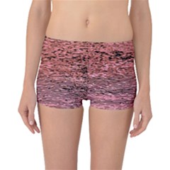 Pink  Waves Flow Series 2 Boyleg Bikini Bottoms by DimitriosArt