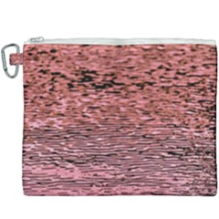 Pink  Waves Flow Series 2 Canvas Cosmetic Bag (xxxl) by DimitriosArt