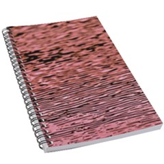 Pink  Waves Flow Series 2 5 5  X 8 5  Notebook by DimitriosArt