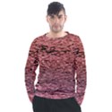 Pink  Waves Flow Series 2 Men s Long Sleeve Raglan Tee View1