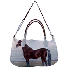 Chestnut Horse  Removal Strap Handbag by Blush