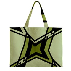 Abstract Pattern Geometric Backgrounds   Zipper Mini Tote Bag by Eskimos