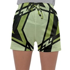 Abstract Pattern Geometric Backgrounds   Sleepwear Shorts by Eskimos