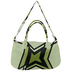 Abstract Pattern Geometric Backgrounds   Removal Strap Handbag by Eskimos