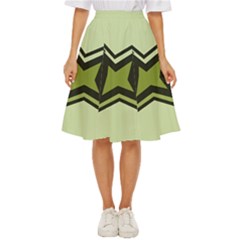 Abstract Pattern Geometric Backgrounds   Classic Short Skirt by Eskimos