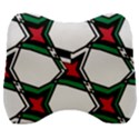 Abstract pattern geometric backgrounds   Velour Head Support Cushion View1