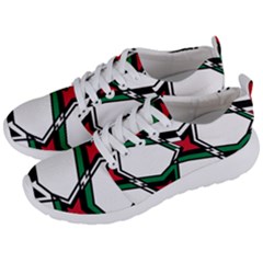 Abstract Pattern Geometric Backgrounds   Men s Lightweight Sports Shoes by Eskimos