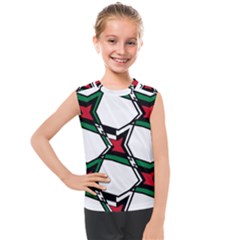 Abstract Pattern Geometric Backgrounds   Kids  Mesh Tank Top by Eskimos