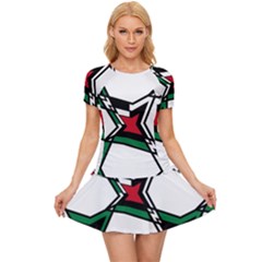 Abstract Pattern Geometric Backgrounds   Women s Sports Wear Set by Eskimos