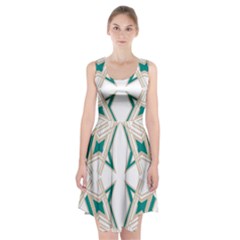 Abstract Pattern Geometric Backgrounds   Racerback Midi Dress by Eskimos