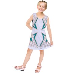 Abstract Pattern Geometric Backgrounds   Kids  Tunic Dress by Eskimos