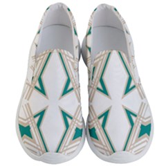 Abstract Pattern Geometric Backgrounds   Men s Lightweight Slip Ons by Eskimos