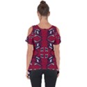 Abstract pattern geometric backgrounds   Cut Out Side Drop Tee View2