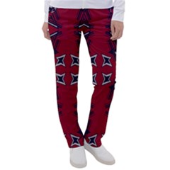 Abstract Pattern Geometric Backgrounds   Women s Casual Pants